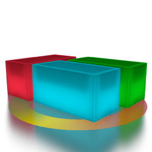 Кашпо BERKANO Cubric 40*100 Snow White 2025 г.