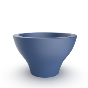 Кашпо BERKANO Vetro 75 Snow White 2025 г.