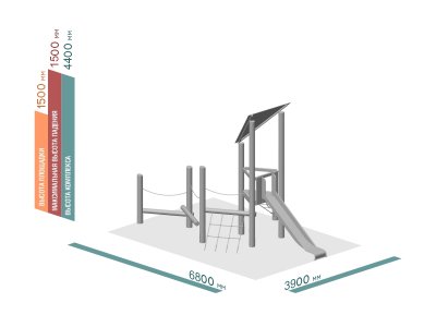 ДЕТСКИЙ ИГРОВОЙ КОМПЛЕКС ЭКО 05