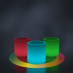 Кашпо BERKANO Cilindro 40 Snow White 2025 г.