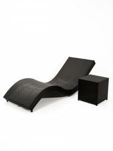 Шезлонг-лежак плетеный КРЫМ 2025 г.