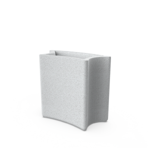 Кашпо BERKANO Smoov Planter Arc DB Snow White 2025 г.