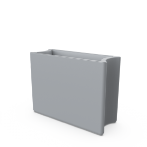 Кашпо BERKANO Smoov Planter Line DB Snow White 2025 г.