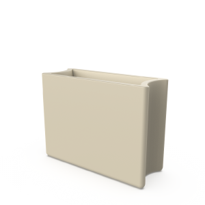 Кашпо BERKANO Smoov Planter Line DB Snow White 2025 г.