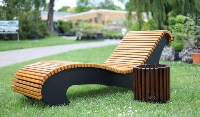 Лежак деревянный Санторини 2026 г.