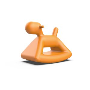 Собака-качалка Skippy 40 Snow White 2025 г.