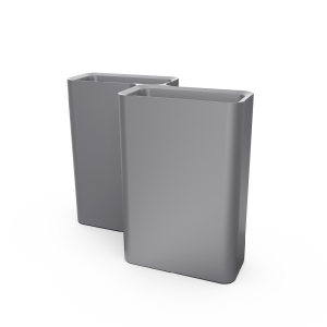 Кашпо BERKANO Vittorio 82 DB Snow white 2025 г.