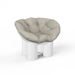 Кресло BERKANO SLON Kids Snow White 2025 г.