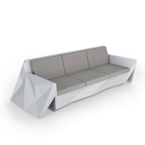 Диван BERKANO Quaro с подушками Snow White / Bone Brown 2025 г.