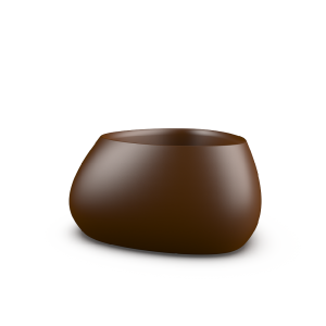 Кашпо BERKANO Bend 60 Snow White 2025 г.