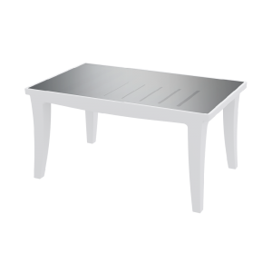 Стол BERKANO Province со стеклом Snow White 2025 г.