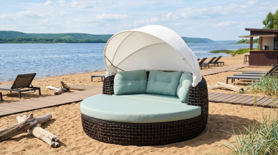 Пляжный лежак СКАФАРКА (СЕРИЯ ЮЖНЫЙ БЕРЕГ) 2025 г.