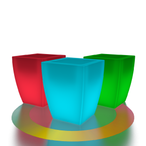 Кашпо BERKANO Tenero 50 Snow White 2025 г.