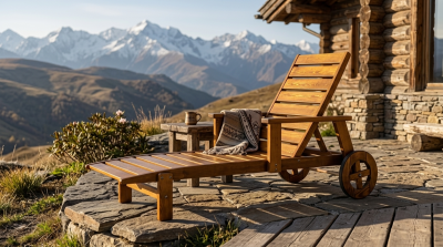 Шезлонг МОРСКОЙ ЗАКАТ 2026 г.