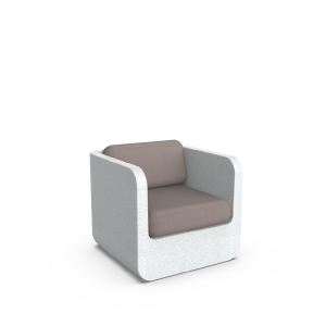 Кресло BERKANO Grace с подушками Brown / Bone Brown 2025 г.