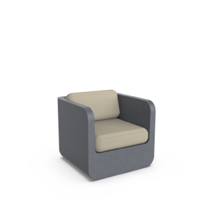 Кресло BERKANO Grace с подушками Brown / Bone Brown 2025 г.