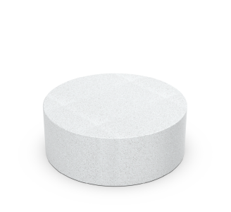 Скамейка BERKANO Rondo Snow White 2025 г.