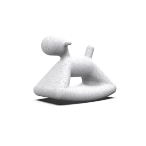 Собака-качалка Skippy 40 Snow White 2025 г.