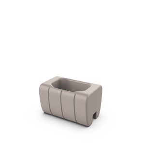 Кашпо-соединитель BERKANO Y-seat longer DB Snow White 2025 г.