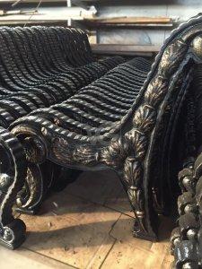 Скамья чугунная Классик 1,5 м.