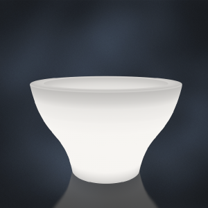 Кашпо BERKANO Vetro 75 Snow White 2025 г.