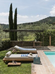 Шезлонг-лежак деревянный Saint Raphael 2023 г.