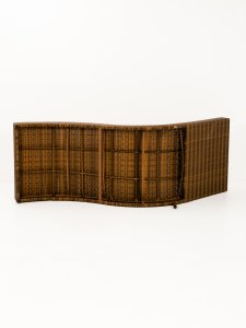 Шезлонг-лежак плетеный КРЫМ 2025 г.