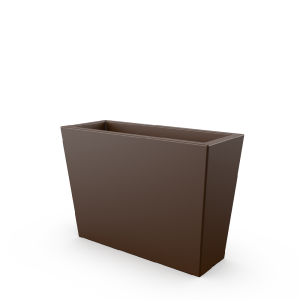 Кашпо BERKANO Trapezio 70H DB Snow White 2025 г.