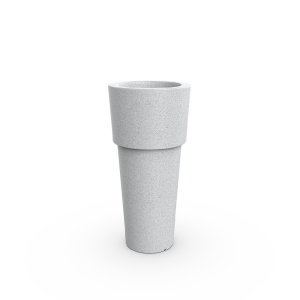 Кашпо BERKANO Ray 100 Snow White 2025 г.