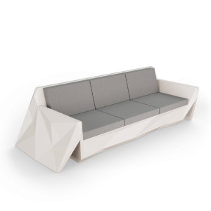 Диван BERKANO Quaro с подушками Snow White / Bone Brown 2025 г.