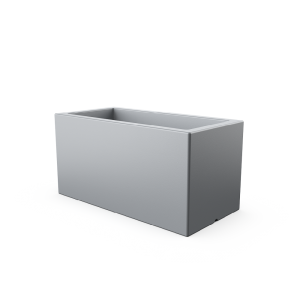 Кашпо BERKANO Cubric 80*40 Snow White 2025 г.