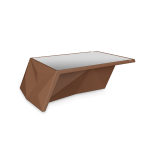 Стол BERKANO Quaro со стеклом Snow White 2025 г.