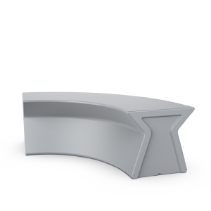 Скамейка BERKANO X-seat Arc Snow White