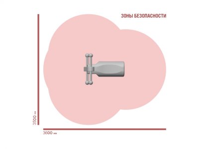 КАЧАЛКА ДЕТСКОЙ ИГРОВОЙ ПЛОЩАДКИ ЭКО 311