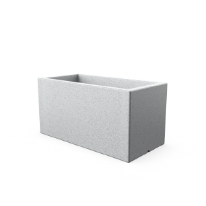 Кашпо BERKANO Cubric 80*40 Snow White 2025 г.