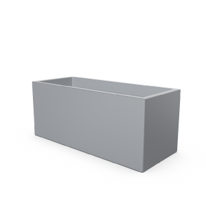 Кашпо BERKANO Cubric 120*50 Snow White 2025 г.