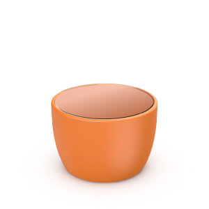 Стол BERKANO Smable с стеклом Snow White 2025 г.