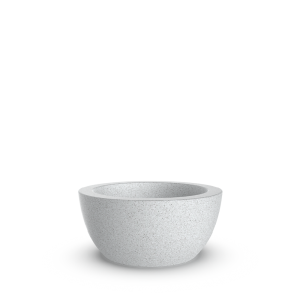 Кашпо BERKANO Vetro 32 Snow White 2025 г.