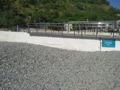 Пандус для купания (пандус для входа в воду) 2025 г.