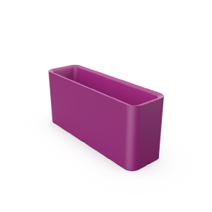 Кашпо BERKANO Vittorio 40 DB Snow white 2025 г.