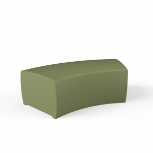 Скамья BERKANO Track Arc Snow White 2025 г.