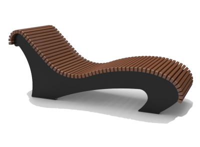 Лежак деревянный Санторини 2026 г.