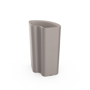 Кашпо BERKANO Vittorio 80an DB Snow white 2025 г.