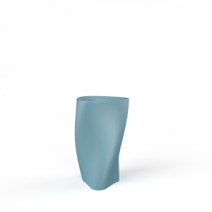 Кашпо BERKANO Twist 68 Snow White 2025 г.