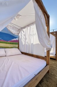 ОРЕХОВАЯ ДЮНА Беседка пляжная, 2080х2080х2230 мм, Россия, Беседка Цена 2026 г.