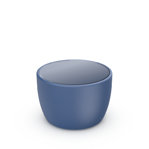 Стол BERKANO Smable с стеклом Snow White 2025 г.