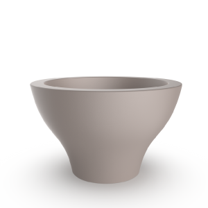 Кашпо BERKANO Vetro 75 Snow White 2025 г.