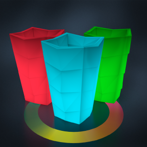 Кашпо BERKANO Agava 100 Snow White 2025 г.