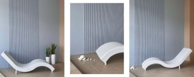 Шезлонг-лежак плетеный КРЫМ 2025 г.