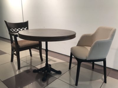 НОЖКА СТОЛА ЧУГУННАЯ, СЕРИЯ BISTROT, ЧЕРНАЯ, ДЛЯ БАРА, АРТИКУЛ 3063 КЛАССИКА